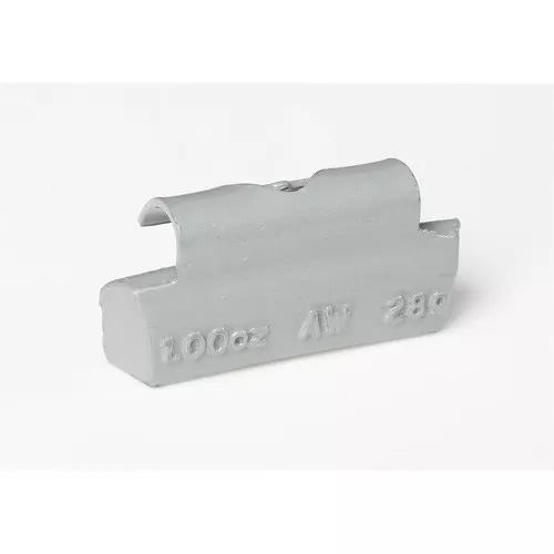 0.25 oz AW style Plasteel clip-on weight