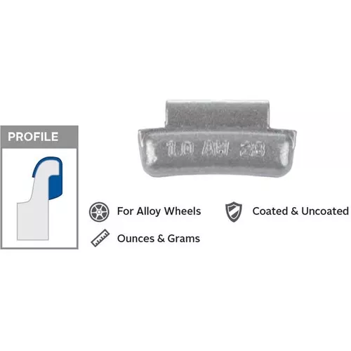 0.25 oz. Mag Weights (Box of 50)