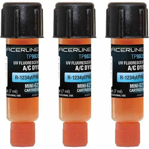 0.25 oz OEM-Grade R-1234yf/PAG Mini-EZ 3 Pack