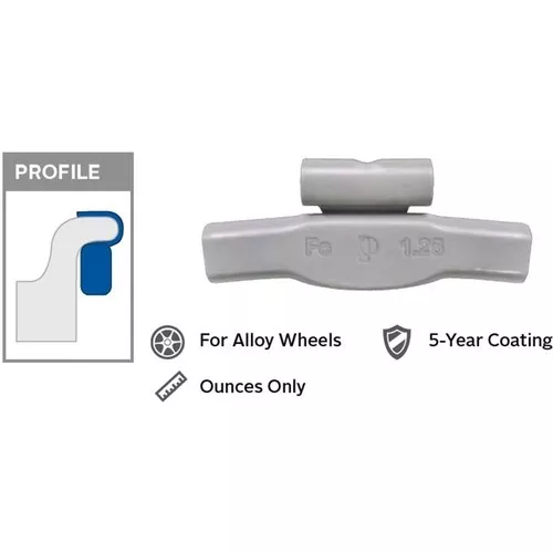 0.25 oz. Steel Mag Weights (Box of 25)