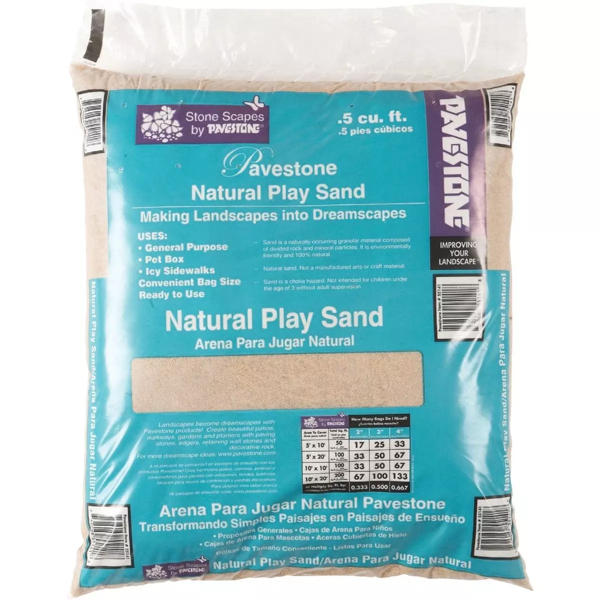 0.5 Cu. Ft. Play Sand