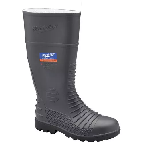 #028 Work Series Gumboots Boots – Grey Size 14 US Men’s