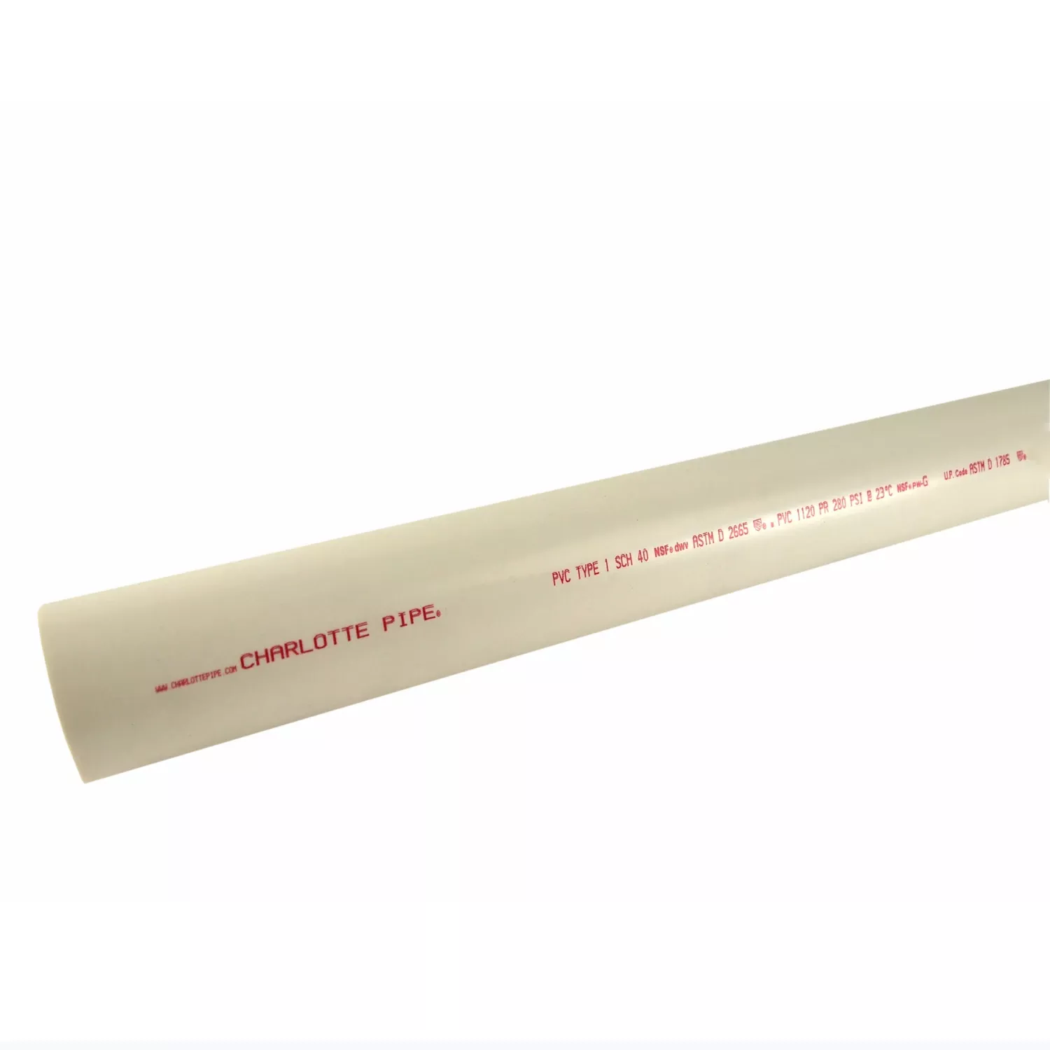 1-1/4 In. X 10 Ft. Schedule 40 Pvc Pressure Pipe