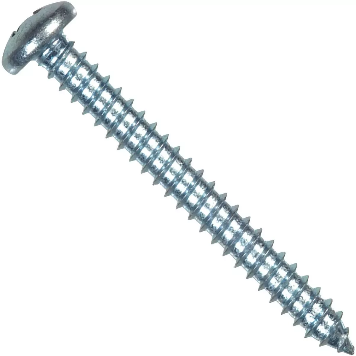 #12 X 1 In. Combination Pan Head Zinc Sheet Metal Screw (100-count)