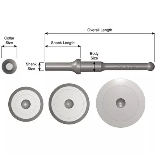 .401 Turn Type Shank; Freeze Plug Driver Set