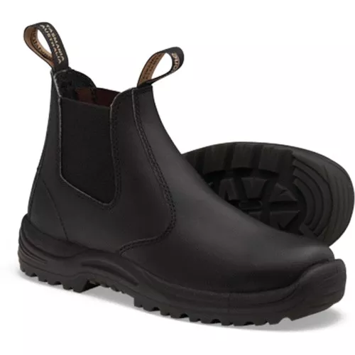 #491 Work Series Chelsea Boots – Black, Size 11.5 US Men’s