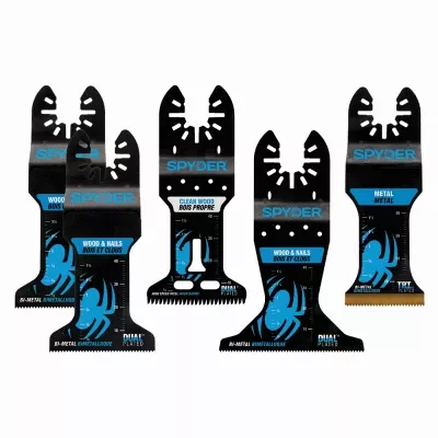 5-piece Oscillating Multi-tool Blade Set