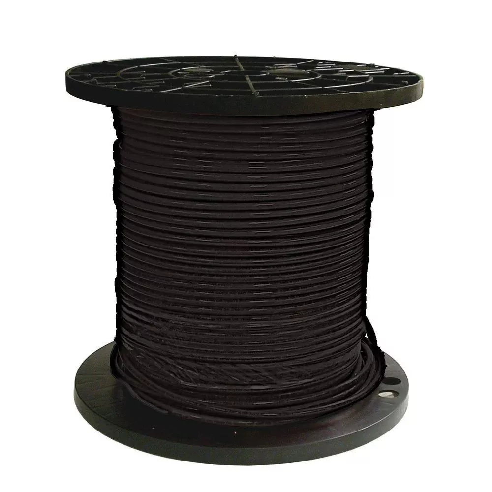 6 Awg Stranded Thhn Copper Wire – 500 Ft Black, Ul Listed, 600v
