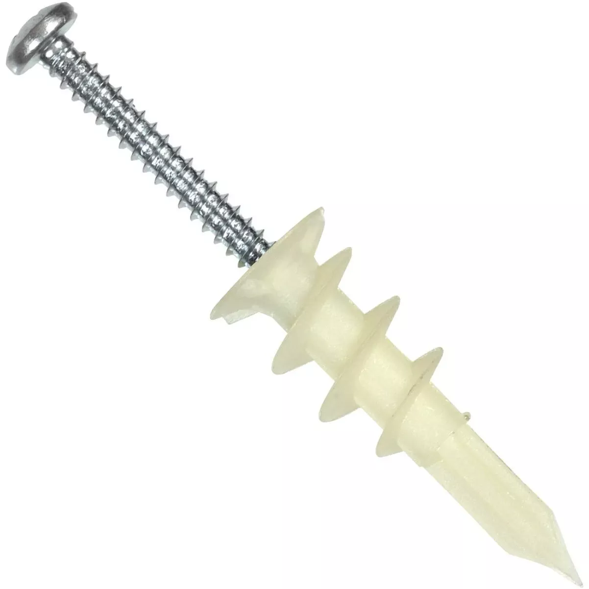 #6 Nylon With Php Wallboard Self-drilling Anchor (4-count)