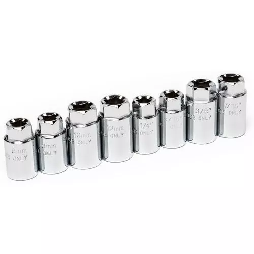 8 Pc. SAE/Metric Stud Removal Set