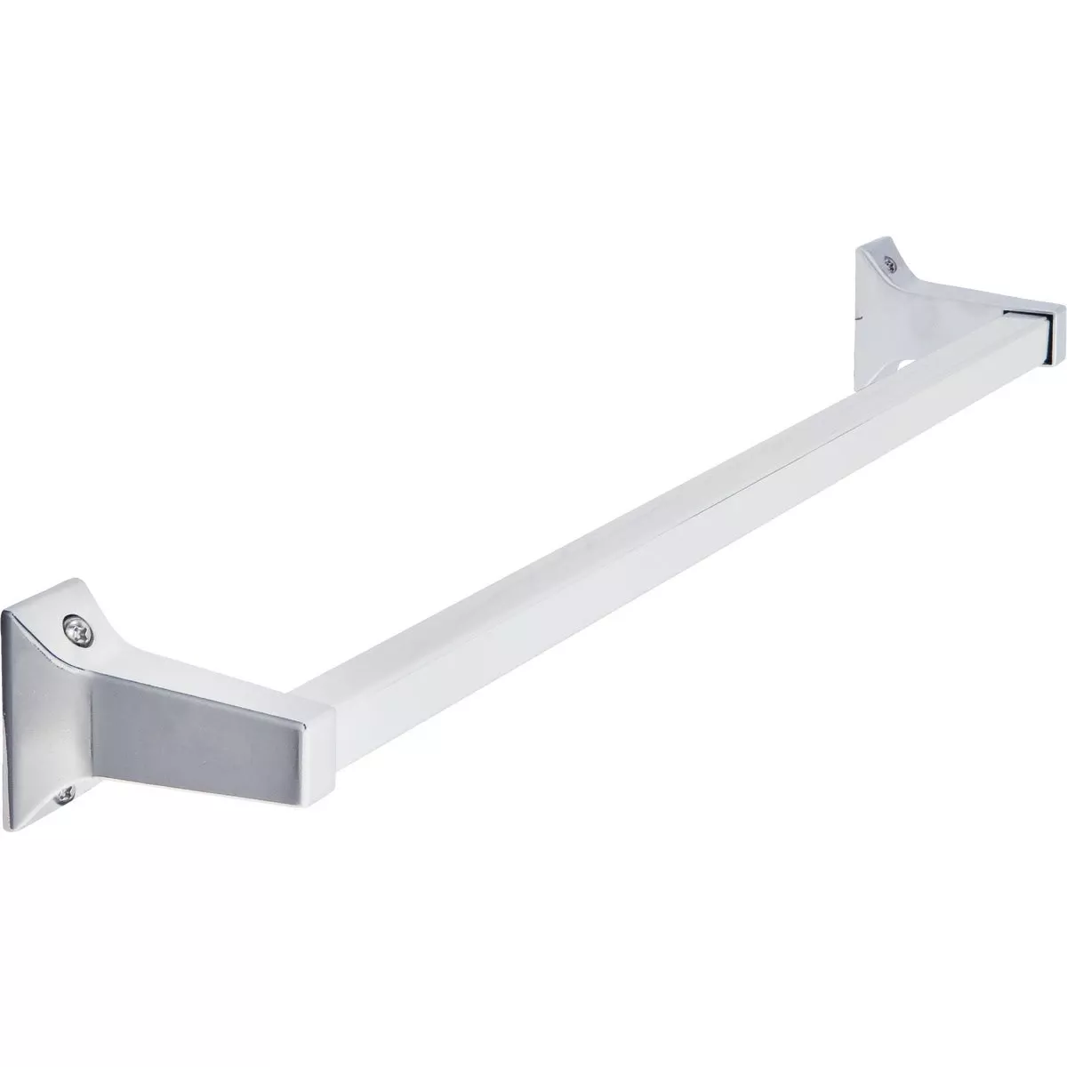 Alpha 18-inch Chrome Towel Bar – Zinc Die-cast Wall Mount