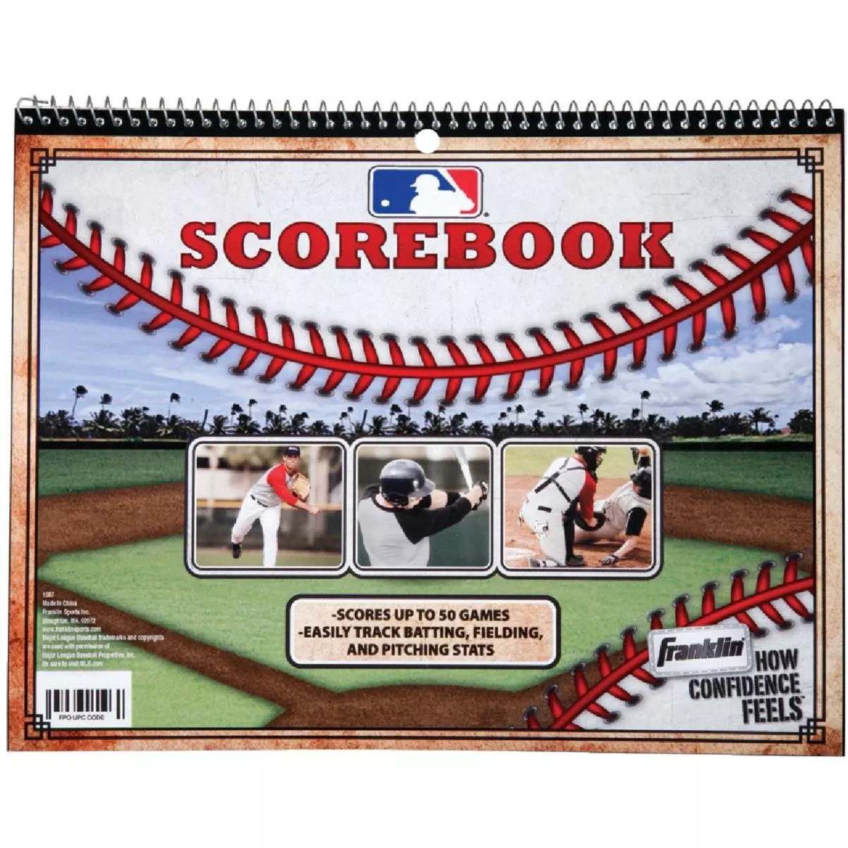 Baseball And Softball Score Book