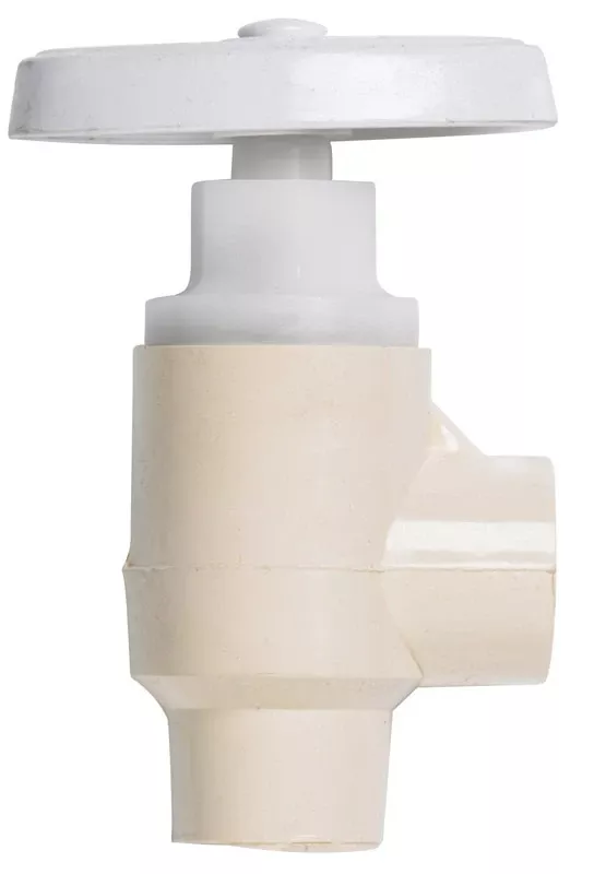 Brass 1/2-inch Angle Stop Valve — Durable Plumbing Shutoff