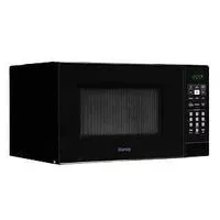 Danby DBMW1121BBB Countertop Microwave, 1.1 cu-ft Capacity, 900 W, 2 Cooking Stages, Metal, Black