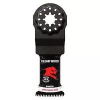 Diablo DOS125JBW10 Oscillating Blade, 1-1/4 in, 10/PK, 2 in D Cutting, Bi-Metal