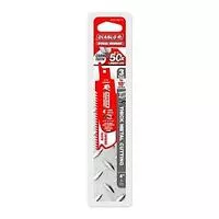Diablo DS0408CF3 Series Reciprocating Saw Blade, Applicable Materials: Metal, 4 in L, 8 TPI, Carbide Cutting Edge, 3/PK
