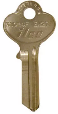 Eagle Lock Nickel Plated General Use Key, X1014f (10-pack)
