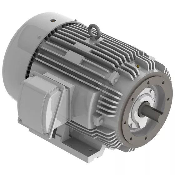 EP7/54C TECO Westinghouse 7 1/2 hp 1800 RPM 213TC Cast Iron 230/460V TEFC Severe Duty 3-Phase Motor