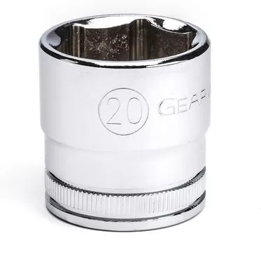 Gearwrench 20mm 6 Pt Socket 3/8" Drive (80330)