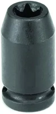 Grey Pneumatic 1/4" Drive x E7 External Star Impact Socket (907ET)