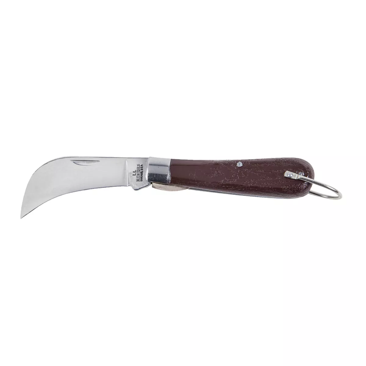 Klein Tools Pocket Knife, Carbon Steel Hawkbill Slitting Blade