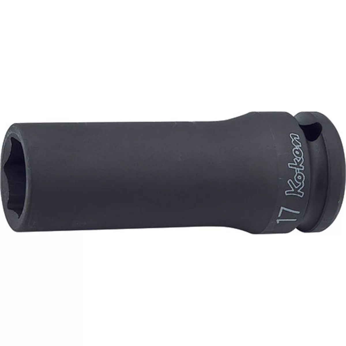 Ko-ken USA 14300M-8 1/2 Sq. Dr. Socket 8mm 6 point Length 80mm