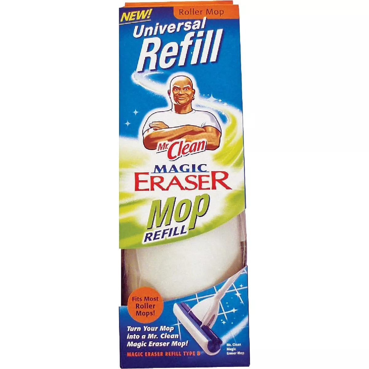 Magic Eraser 10 In. Foam Roller Mop Refill