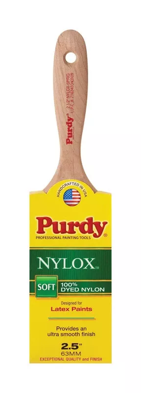 Nylox Sprig 2-1/2 In Flat Trim Soft Paint Brush