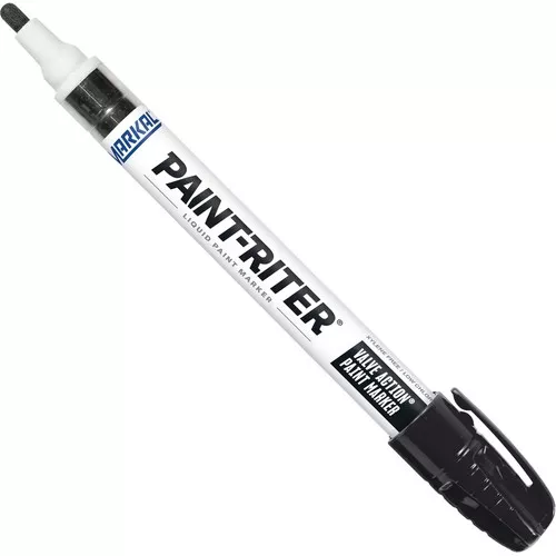 Paint-Riter Valve Action Marker, Black