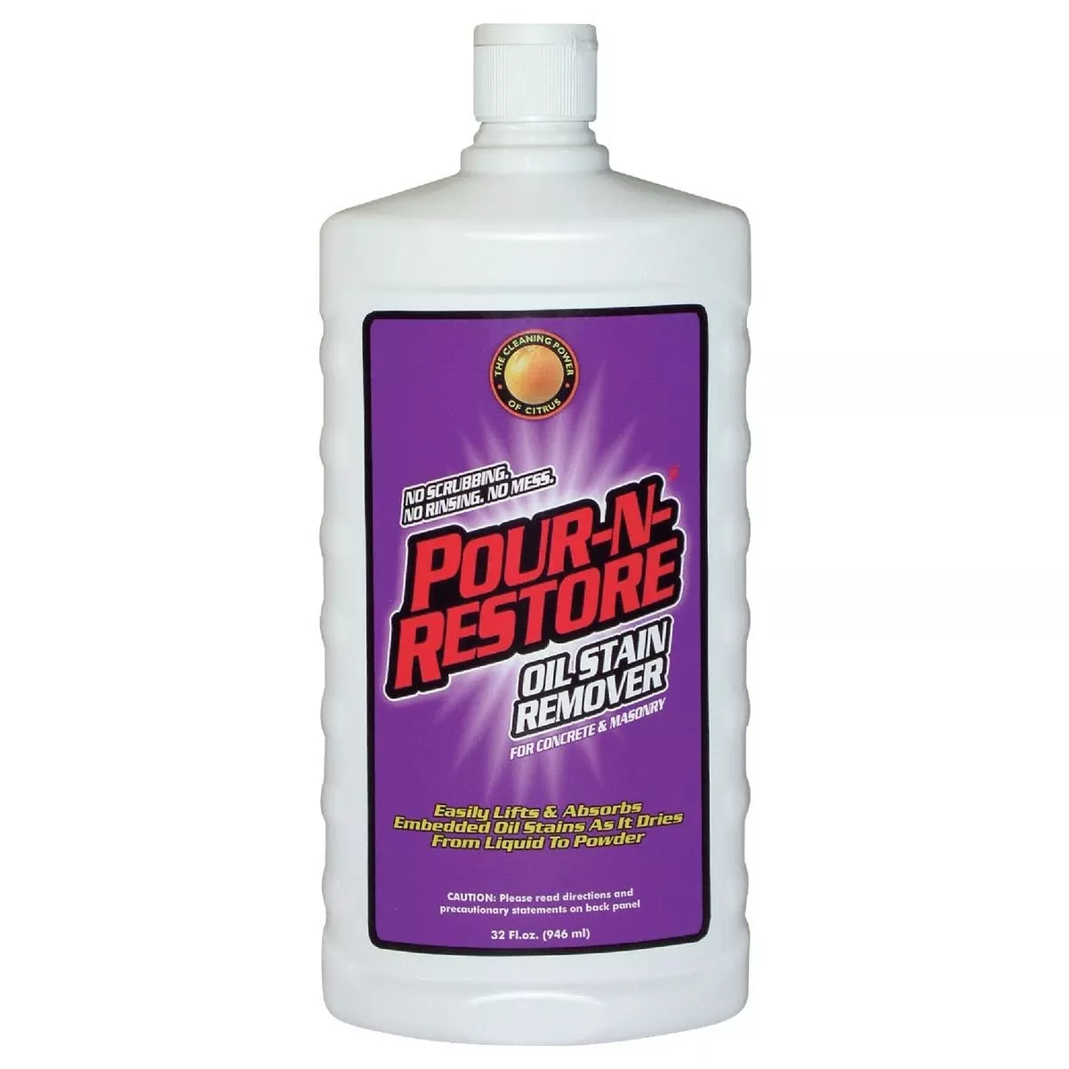 Pour-n-restore 32 Oz. Concrete And Masonry Oil Stain Remover