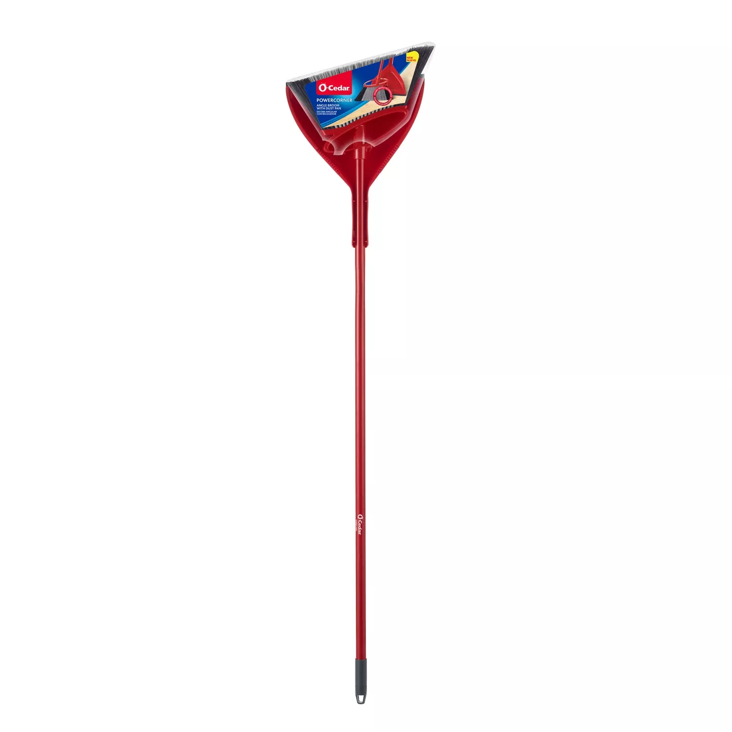 Powercorner 12 In. Soft Plastic Broom With Dustpan - Model 167420