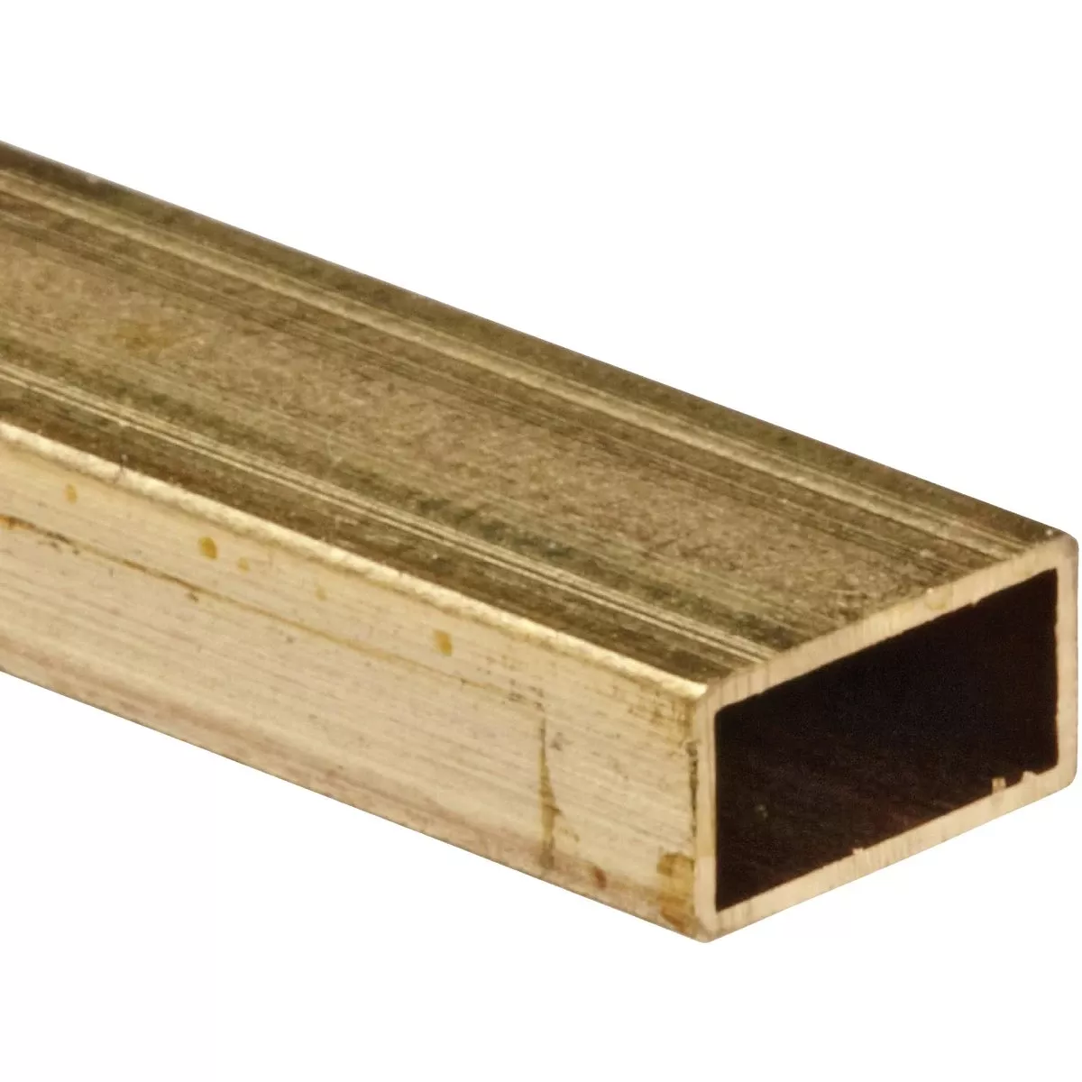 Rectangular Brass Tube, 1/8 X 1/4 X 12 In.