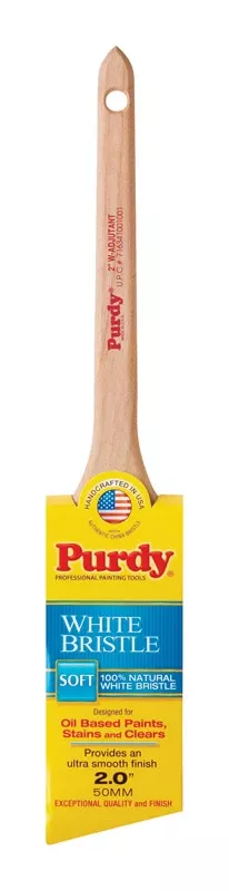 White Bristle 2 In. Angle Sash Paint Brush – Model 145024420