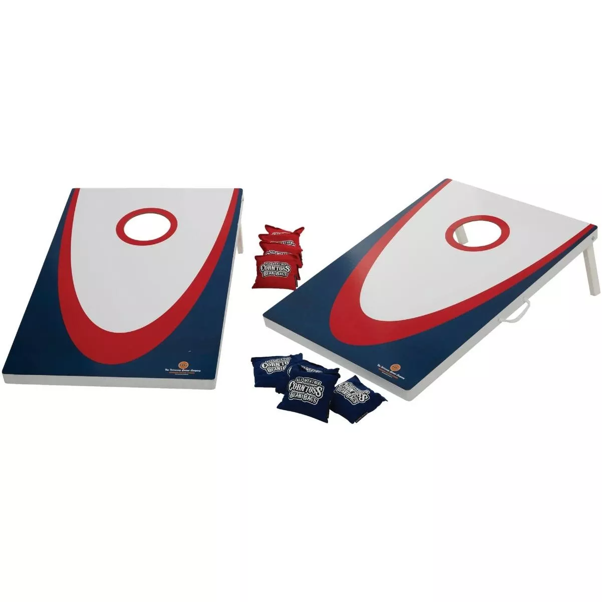 Wood Board Corn Toss Bean Bag Game