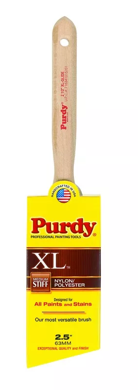 Xl Glide 2-1/2 In. Angular Trim Paint Brush With Fluted Handle