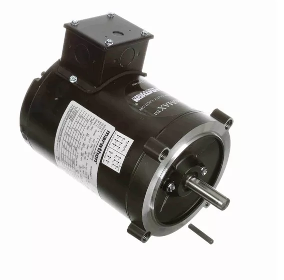 Y374 Marathon 1/2 hp 1800 RPM 3-Phase 56C Frame TENV (no base) 230/460V Marathon Motor