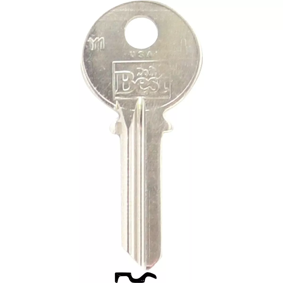 Yale Nickel Plated House Key, Y1 / 999-y1 Dib (10-pack)