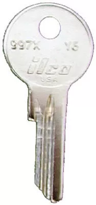 Yale Nickel Plated House Key, Y6 / 997x (10-pack)