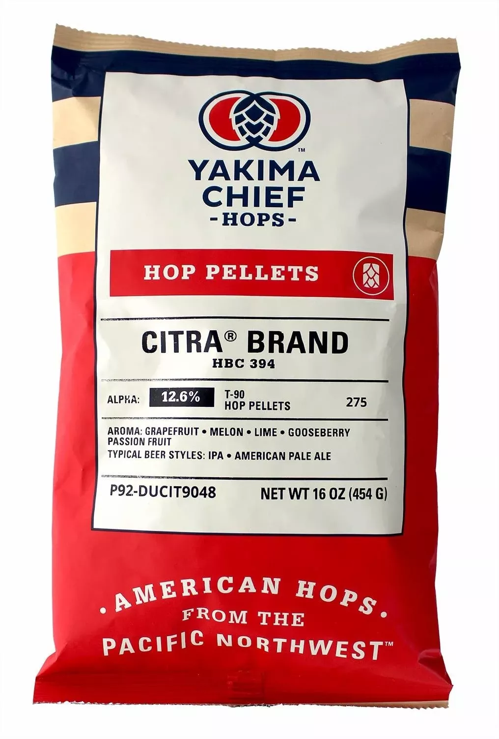 Ych Hops – Citra Hbc 394 Hop Pellets 1 Lb (2022b)