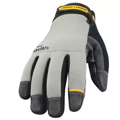 Youngstown Glove 05-3080-70-L General Utility Lined with KEVLAR Glove Large Gray