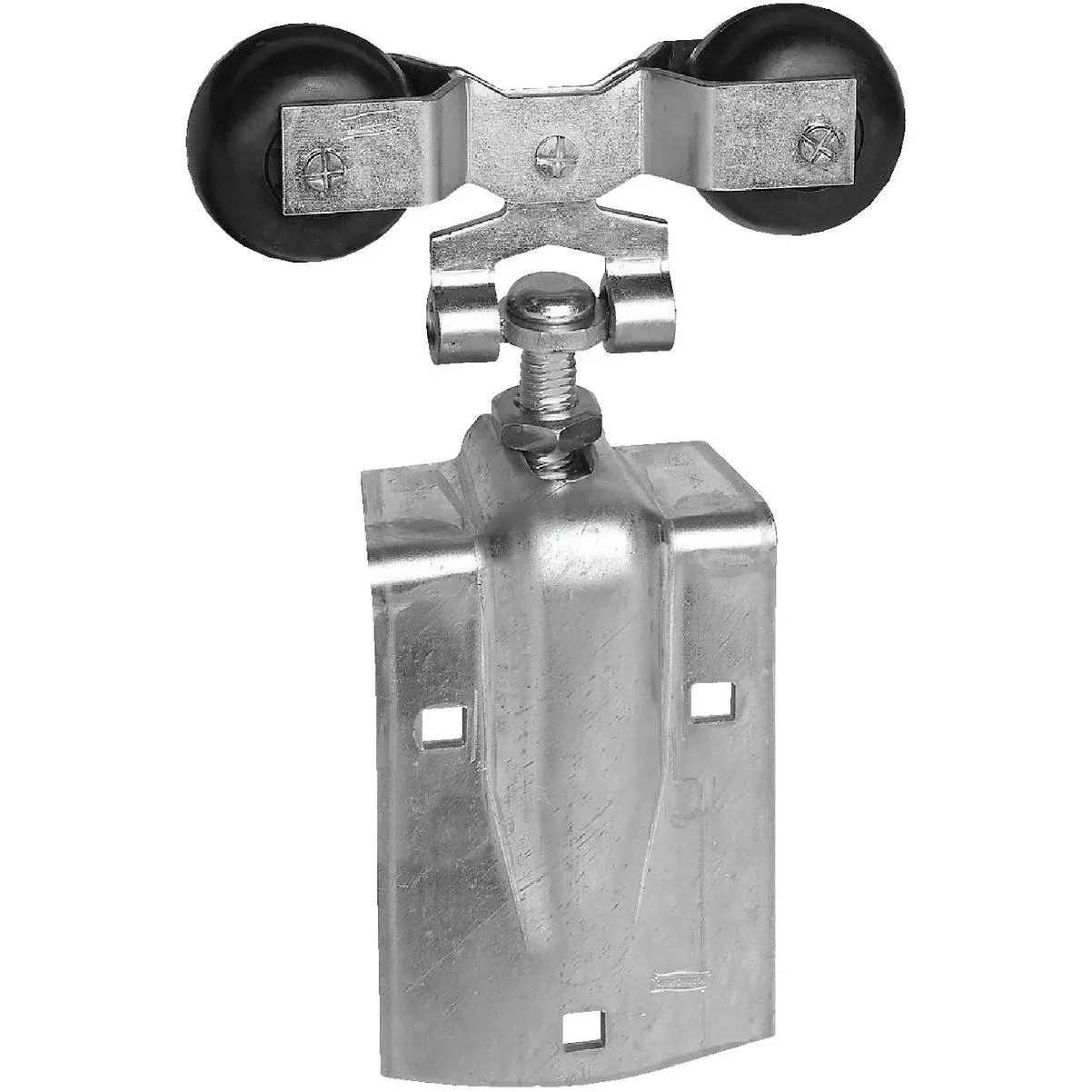 Zinc-plated Round Rail Door Strap Barn Door Hanger