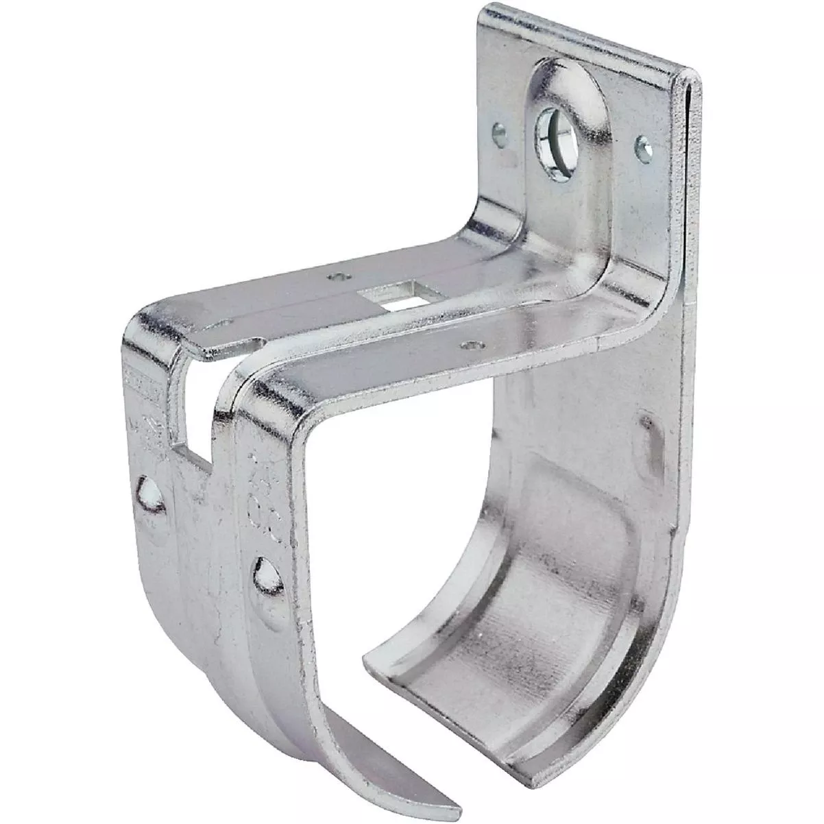 Zinc-plated Single Round Rail Barn Door Bracket